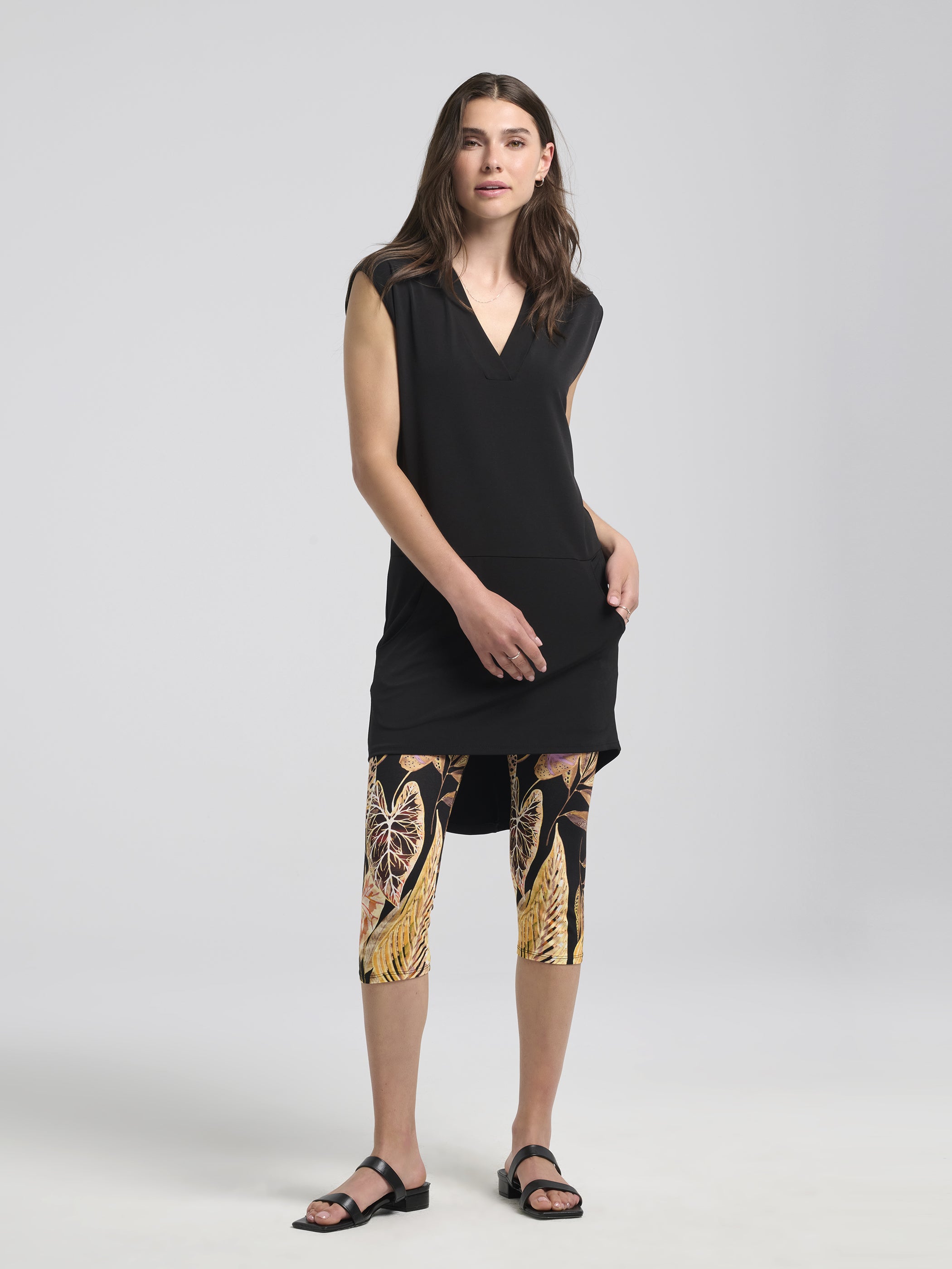 Robe Morticia / Noir PE25