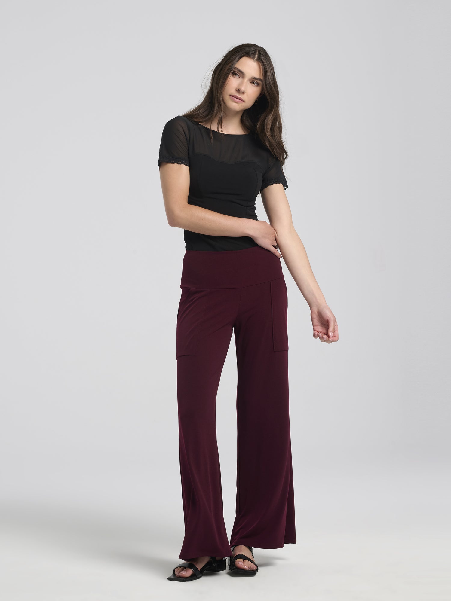 Pantalon Ramy / Prune