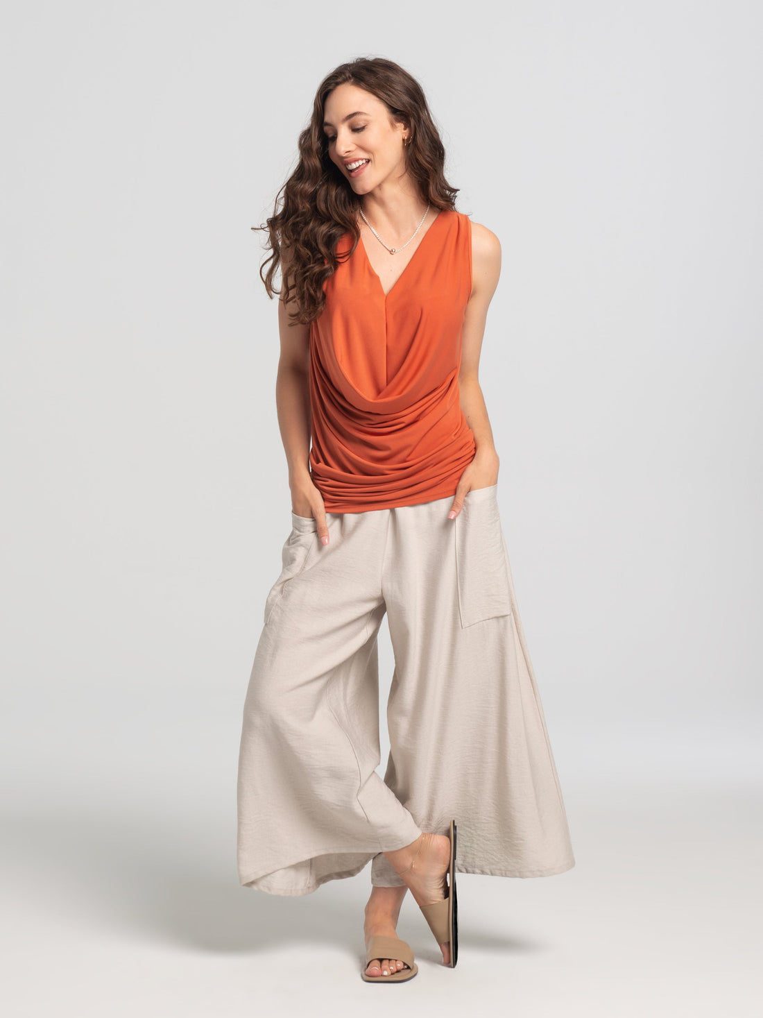 Windsor Top /  Orange